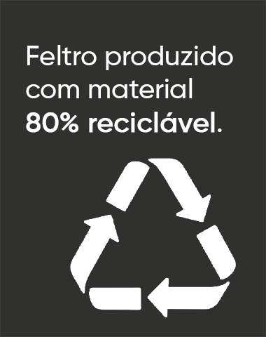 Feltro reciclável ok